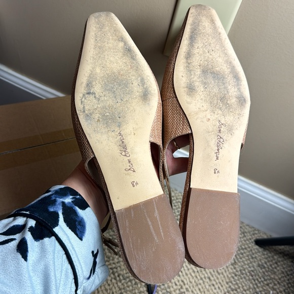 Sam Edelman Tan Slingback Flats - Picture 16 of 16